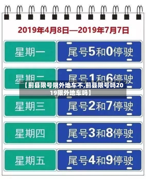 【蓟县限号限外地车不,蓟县限号吗2019限外地车吗】-第2张图片