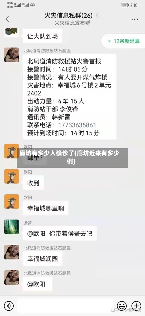 廊坊有多少人确诊了(廊坊近来有多少例)-第3张图片