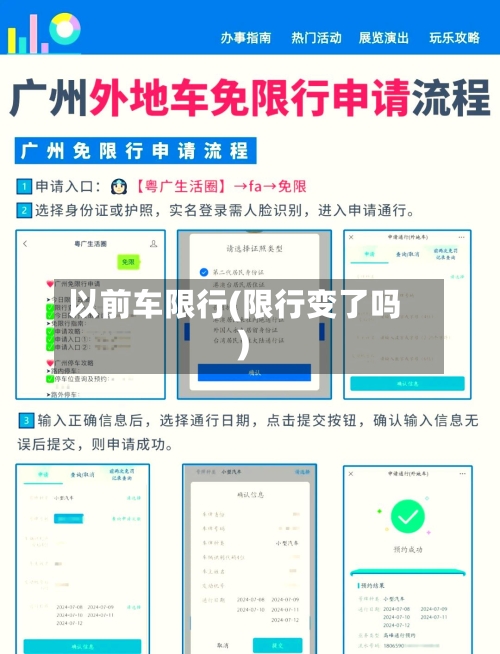 以前车限行(限行变了吗)-第2张图片