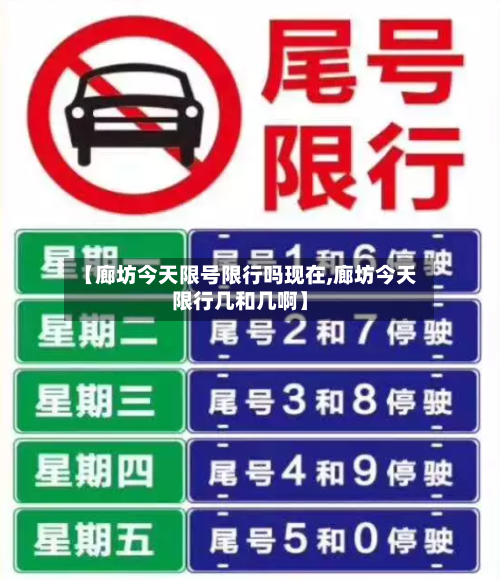 【廊坊今天限号限行吗现在,廊坊今天限行几和几啊】-第2张图片
