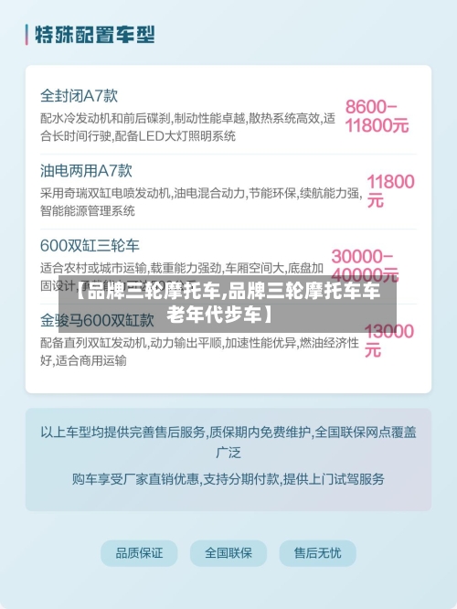 【品牌三轮摩托车,品牌三轮摩托车车老年代步车】-第2张图片